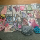 Vintage 80s Doll Clothes Lot  of 20 Outfits Barbie
