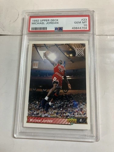 Psa 10 1992 Upper Deck Michael Jordan Dunking #23 \*JJSTOYZ\*