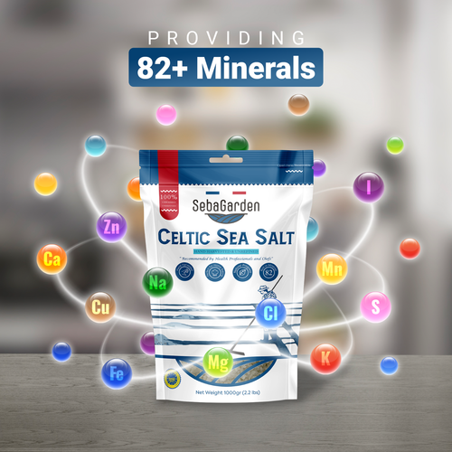 Celtic Sea Salt Grey, 1kg, Award-winner Salt, Certificated Organic Reseallable - Picture 5 of 7