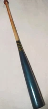 Marucci 36"/23oz Fungo Maple Wood Baseball Softball Bat Galaxy Blue/Natural/Gold