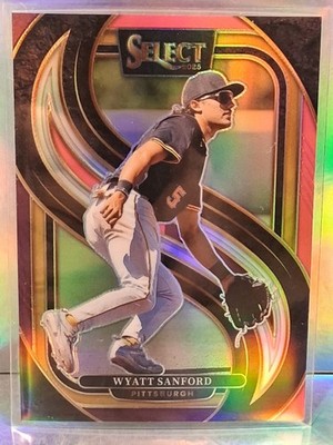 2025 Panini Select #121 Wyatt Sanford Pink & Purple Prizm /199