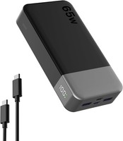 Powerbank 20000Mah 65W Schnellladung Tragbar Dual USB-C/USB-A FüR Laptop Handy