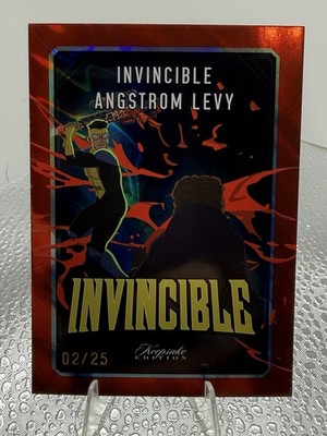 2026 keepsake Invincible/Angstrom Levy #145 Serialized 2/25 Kill Splatter Alt