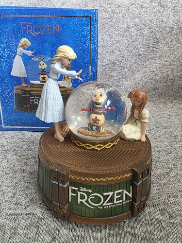 Disney Frozen Broadway Musical Snow Globe 2020 Limited Edition Elsa Anna Olaf