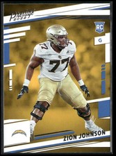 2022 Panini Prestige #381 Zion Johnson