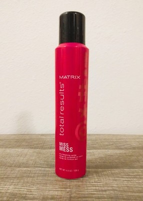 Matrix Total Results Miss Mess Hair Spray Dry Finishing Spray 4.8 oz