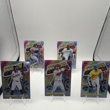 Topps Titans Titans 2025 Card Lot 5 - Tatis Jr Harper Anthony De La Cruz Basallo