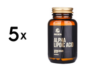 5 X Grassberg Alpha Lipoic Acid (60 Caps) Unflavoured (55,93 Eur/Kg)