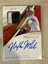 2018 Immaculate 109 Mike White RC RPA Auto 44/99 SP RARE