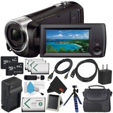 Sony HDR-CX405 HD Handycam HDRCX405/B 32GB microSDHC Card 64GB microSDXC