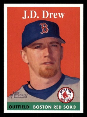 2007 Topps Heritage - J.D. Drew #273