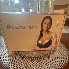 Lansinoh Wearable Double Electric Breast Pump Set, 2 Pumps  8oz Cups