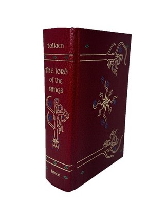 Tolkien THE LORD OF THE RINGS 1994 Collector's Edition Red Leather No Map