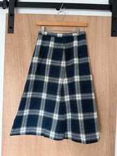 Pendleton Women's Vintage Plaid Wool Midi Skirt school girl fall Size 10