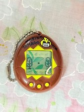 Bandai Mori de Hakken Tamagotchi Found in the forest Brown Tested Working w/box
