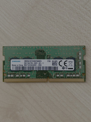 Samsung 8GB DDR4-2400 SO-DIMM 1Rx8 M471A1K43CB1-CRC Laptop RAM