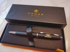 PENN STATE UNIVERSITY CROSS BLACK CHROME BALLPOINT PEN $120 COLLEGE STUDENT GIFT — photo 3