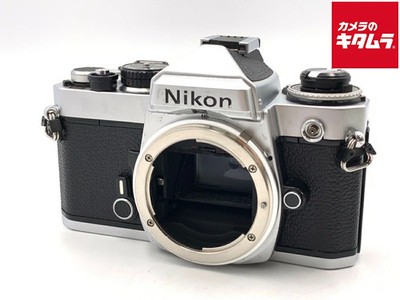 Used Defective Item Nikon FE Body Silver Film Camera