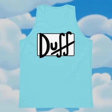 The Simpsons Duffman Tank Shirt