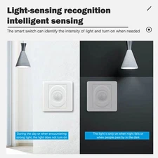 AC 220V LED PIR Motion Sensor Light Switch InfraredSmart Switch For Corridor