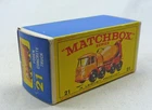 Lesney Matchbox Toys MB21d Foden Concrete Truck ORIGINAL Empty E4 Type Box