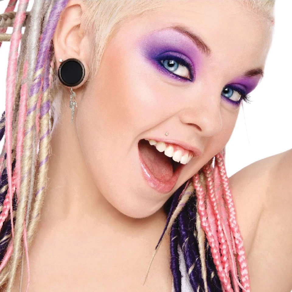 Kit de estiramiento de orejas de 36 piezas - Kit de medidores grandes 00G-20 mm - Conos acrílicos pesados grandes... Foto 3 de 4