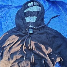 Faded Glory Boys Black Hooded Full Zip Hoodie...