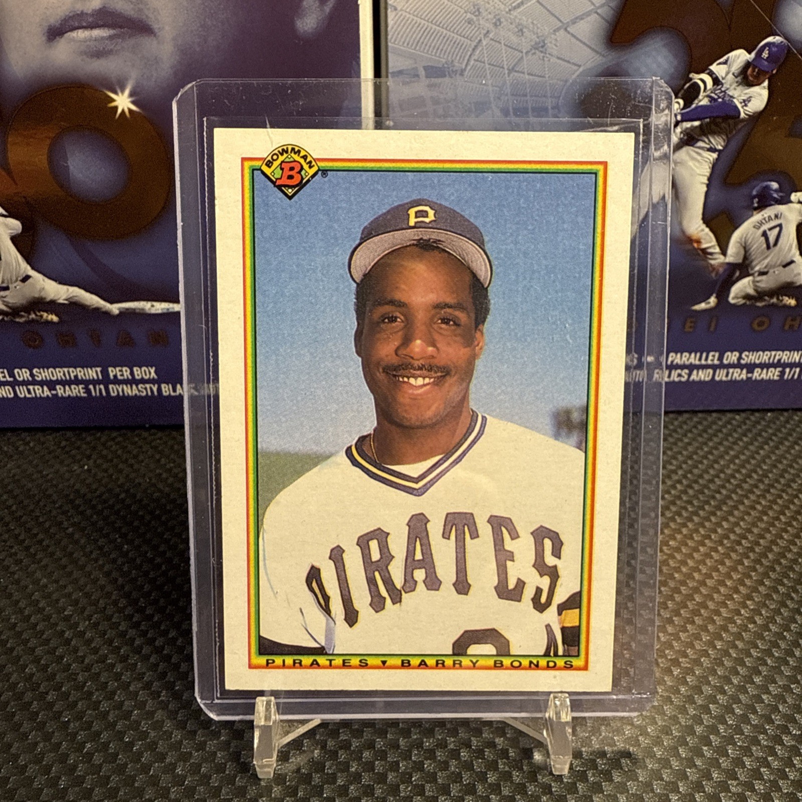 BARRY BONDS 1990 BOWMAN BASEBALL PITTSBURGH PIRATES #181