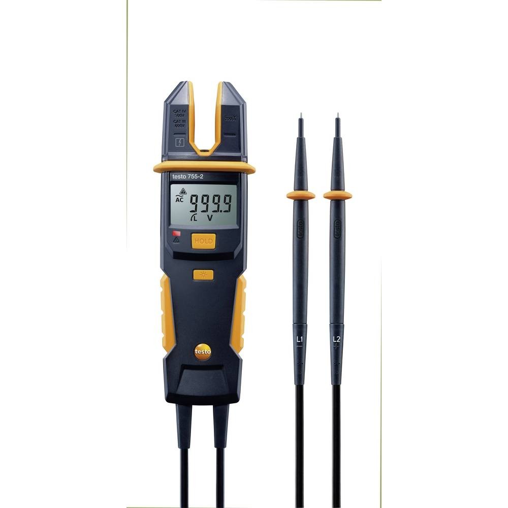 Pince ampèremétrique CAT IV testo 755-2 multimètre numérique avec testeur de tension