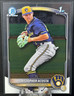 2025 Bowman Chrome - Prospects #BCP-176 - Cristopher Acosta - Milwaukee Brewers