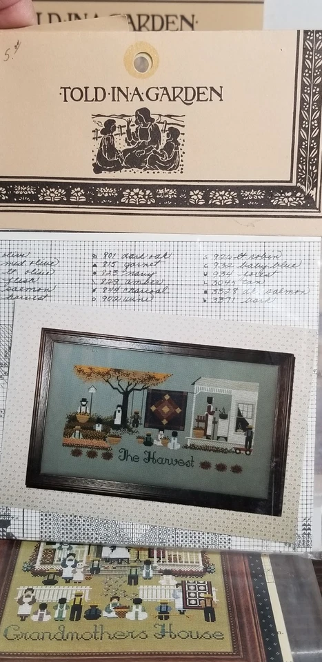 Lot Of 12 Told In A Garden Counted Cross Stitch Patterns - Image 2 of 4