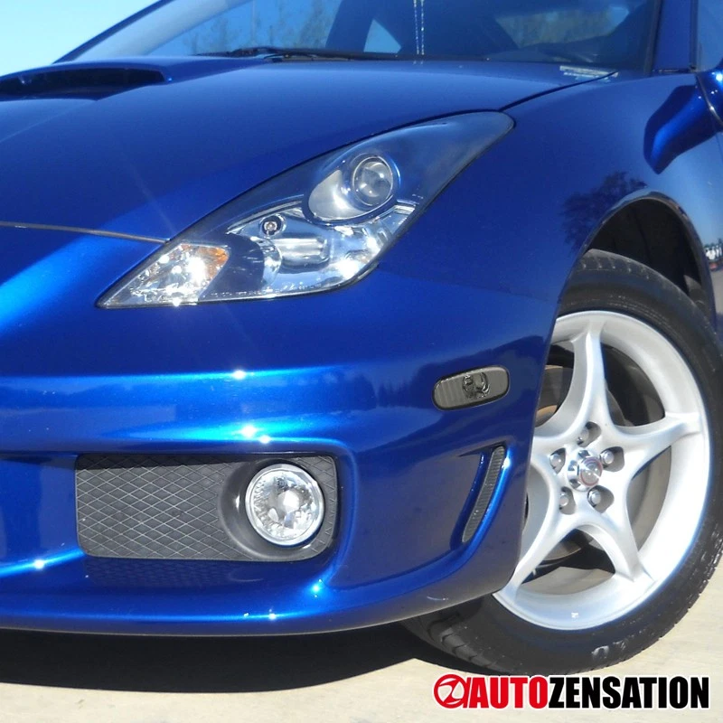 Fits 2000-2005 Toyota Celica MR2 Spyder Smoke Bumper Side Marker Signal Lights Foto 2 de 4
