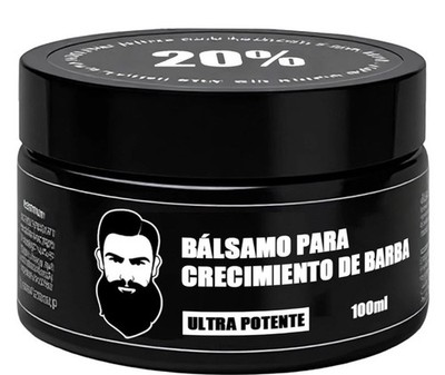 NEW Apolo Para Barba, Bálsamo Estimulante De Barba, Ultra Potente Beard Stimula