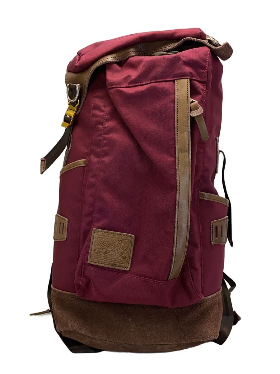 MSPC (master-piece) Backpack Leather Patch Nylon … - image 2