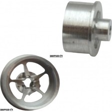 Pro Track Pro Star in Plain .330 x .175 H.O. Drag Hubs for AFX / Magnatraction /