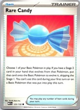 Rare Candy 125/132 Common Mega Evolution Pokemon NM