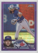 2023 Topps Chrome Logofractor Edition Purple Refractor /250 Bo Bichette #11 0v3r