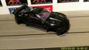 AFX RACING H.O. SCALE SLOT CAR BODY ONLY SHELBY MUSTANG GT500 CODE RED