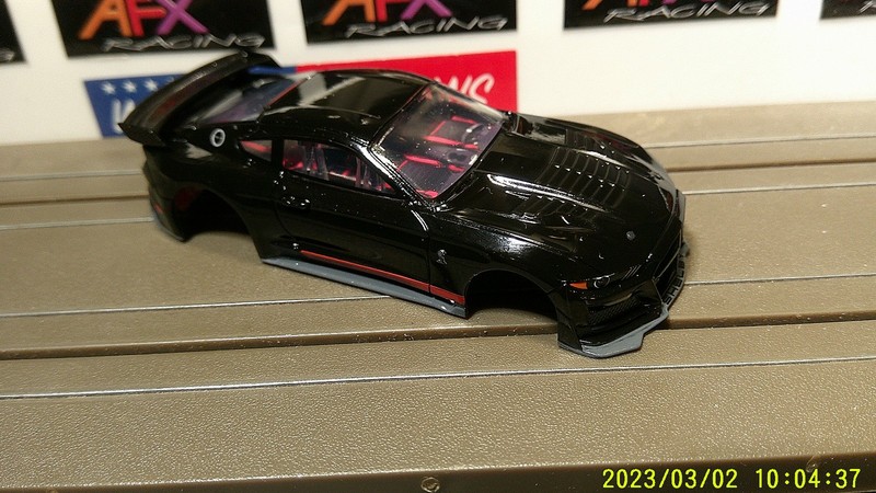 AFX RACING H.O. SCALE SLOT CAR BODY ONLY SHELBY MUSTANG GT500 CODE RED