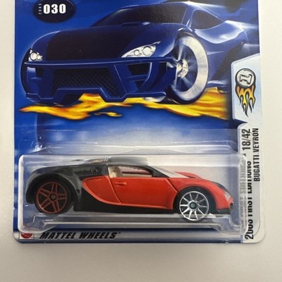 2003 Hot Wheels Bugatti Veyron Ultra Rare Factory Sealed (Red