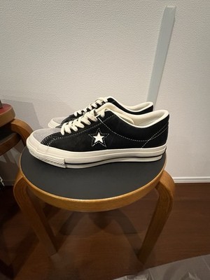 靴 Soma Converse one star VTG SUEDE CONVERSE ONE STAR J VTG SUEDE SOMA Black Grey | eBay