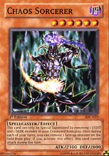 Chaos Sorcerer - IOC-023 - Common - Unlimited Edition Damaged