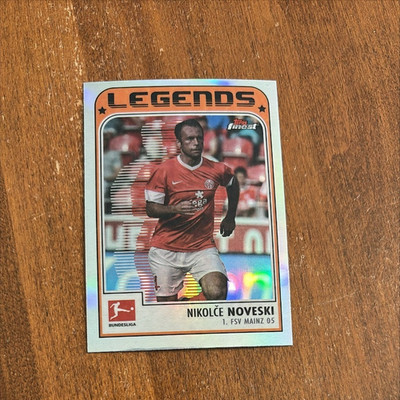 Nikolce Noveski 2022-23 Topps Finest Legends Bundesliga FL-NN 1. FSV Mainz 05