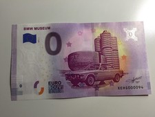 2019-1 BMW Museum 0 &euro; Null Euro Schein Souvenirschein Nummer 94