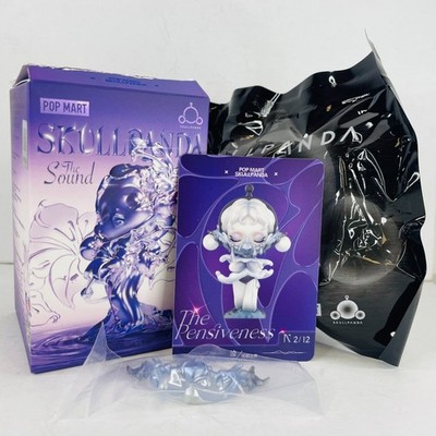 POP MART x Skullpanda The Sound Series Figure Dolls Toy - The Pensiveness