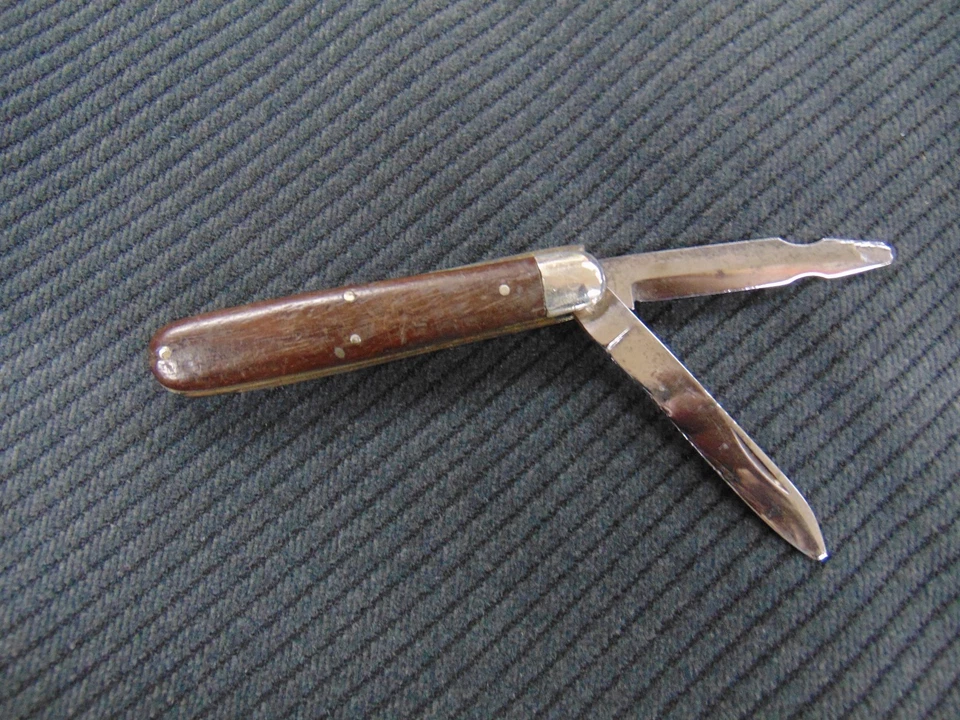 Rare Old Vintage Miller Bros USA Signal Corps Electricians Pocket Knife WW1?  - Image 3 of 4