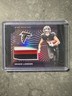 2023 Panini Illusions Highlight Swatches Drake London #HS-DL Black /50 (MEM)