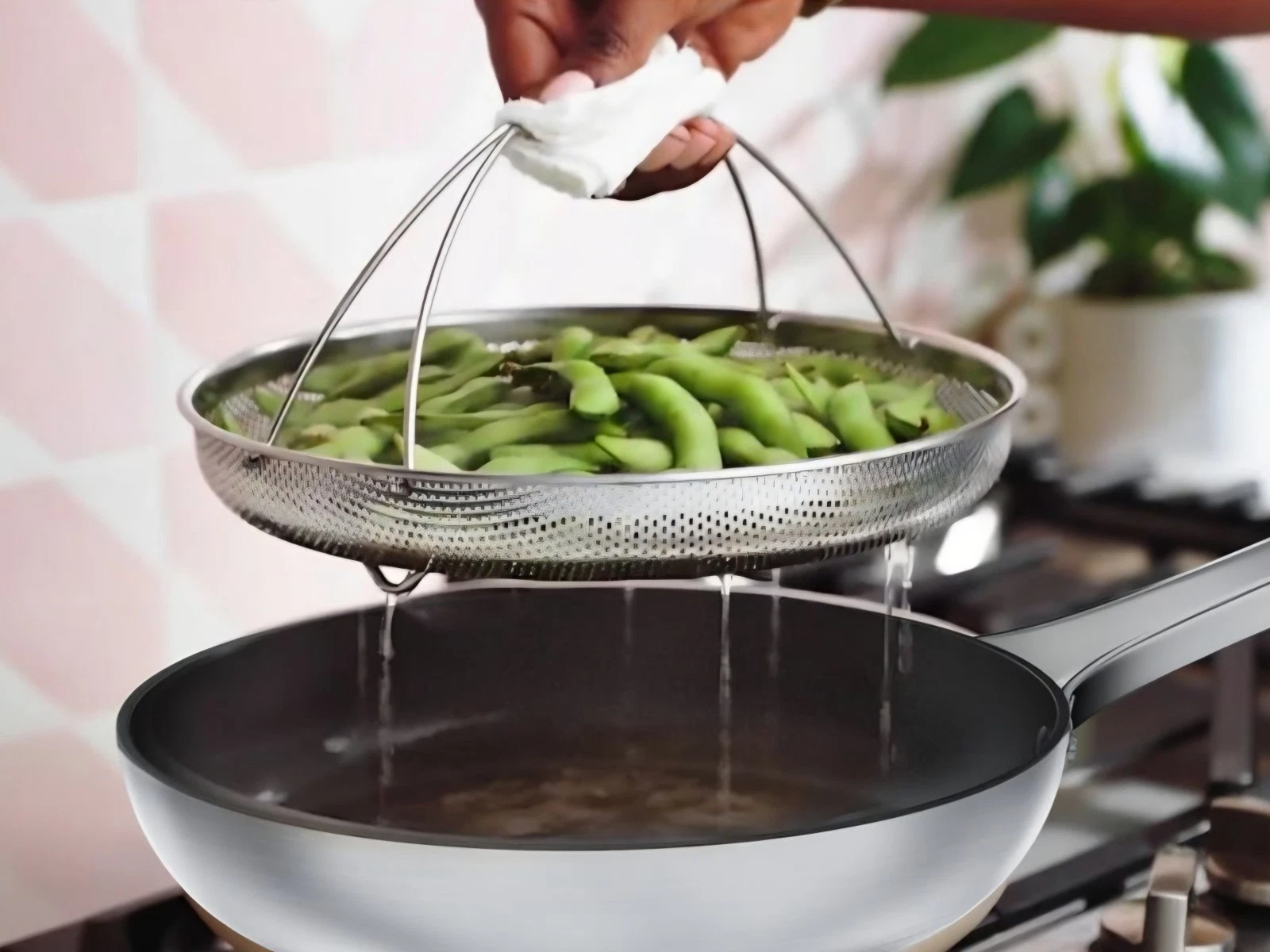 Emura • Steamer Basket/Grill Rack • for 10" Emura Frying Pan • New Original Box