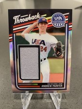 2026 Panini USA Stars & Stripes Andrew Painter Throwback Materials #TM-AP