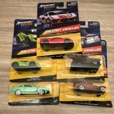Adventure Force Unopened 1:64 Diecast Car 5-Pack Mustang Boss 302 Corvette